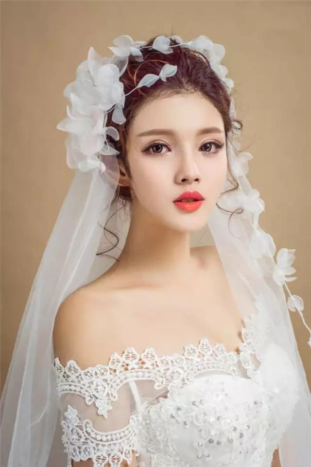 2019流行新娘造型，仙气十足
