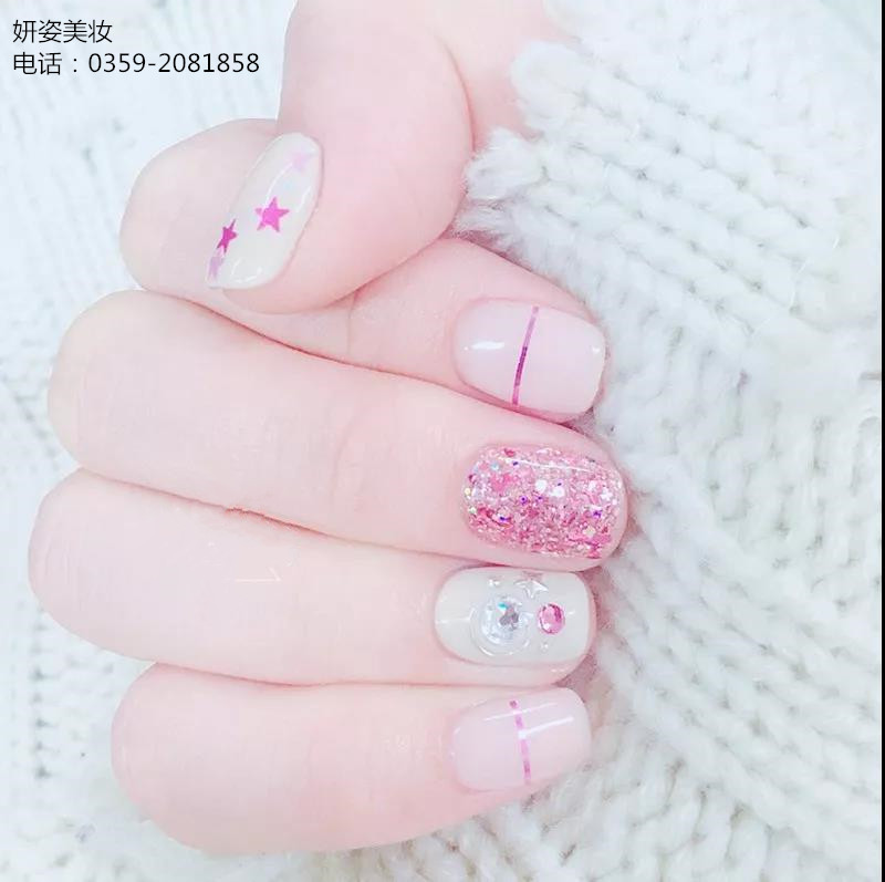 这些美甲让桃花旺足一整年！